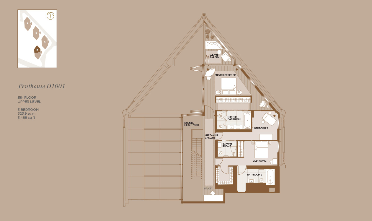 Duplex Apartment Floorplans NEO Bankside